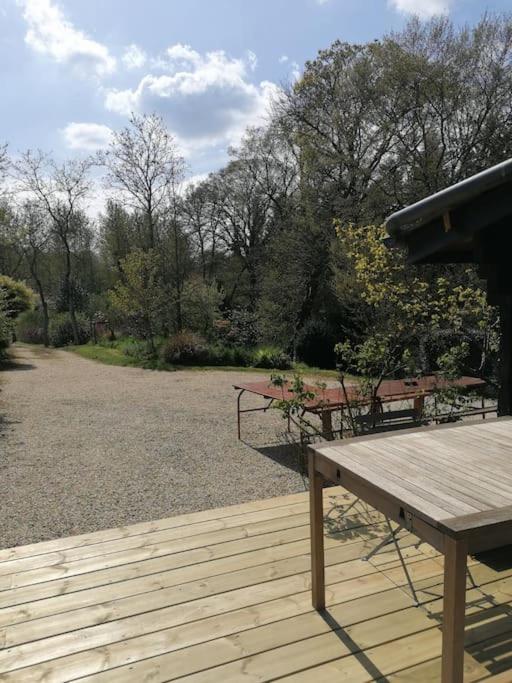 Chalet En Pleine Nature Au Bord D'Un Etang Lanvallay Экстерьер фото