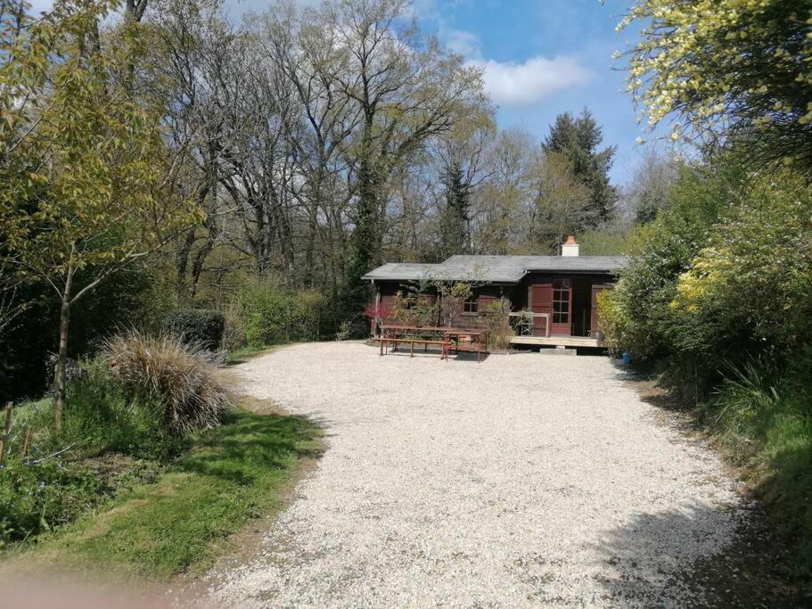 Chalet En Pleine Nature Au Bord D'Un Etang Lanvallay Экстерьер фото