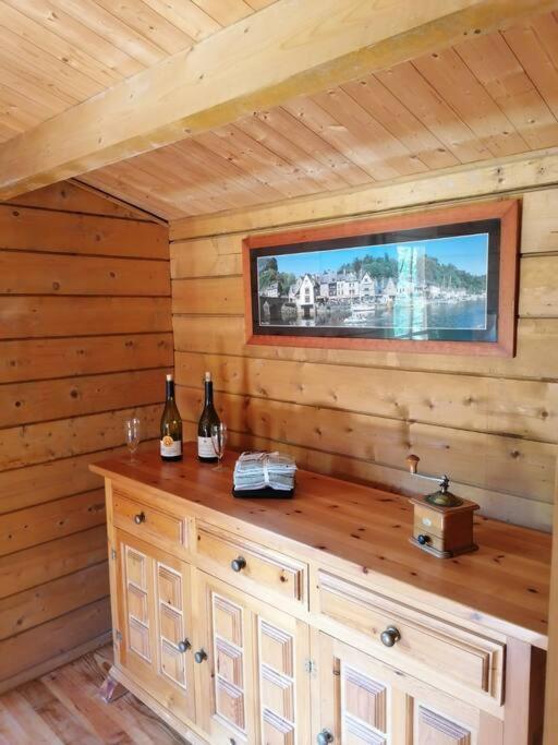 Chalet En Pleine Nature Au Bord D'Un Etang Lanvallay Экстерьер фото